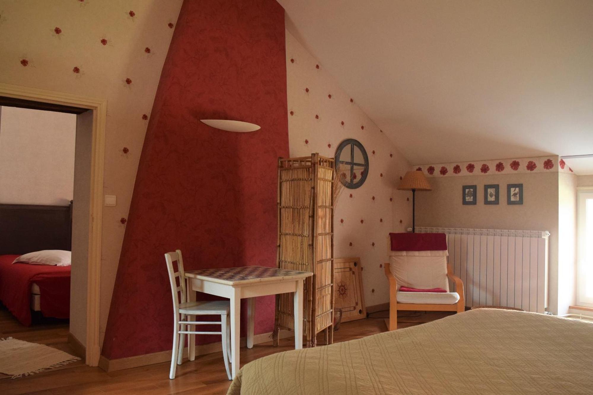 Au Pre Du Moulin Panzió Clamanges Szoba fotó